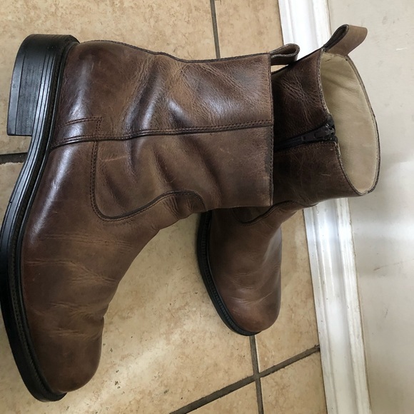 rockport zipper boots